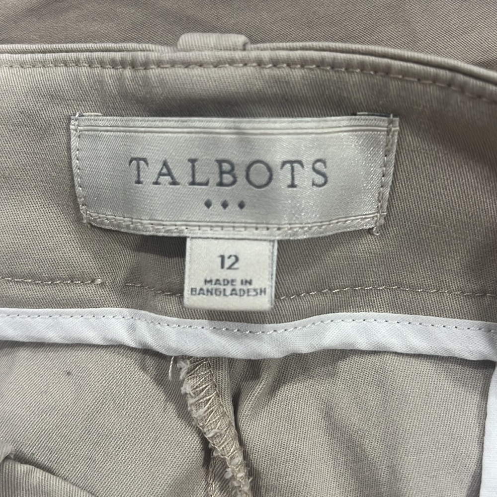 Talbots Khaki Shorts - Picture 3 of 5